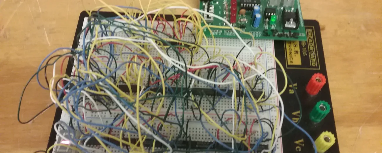 picture of birthday project wiring